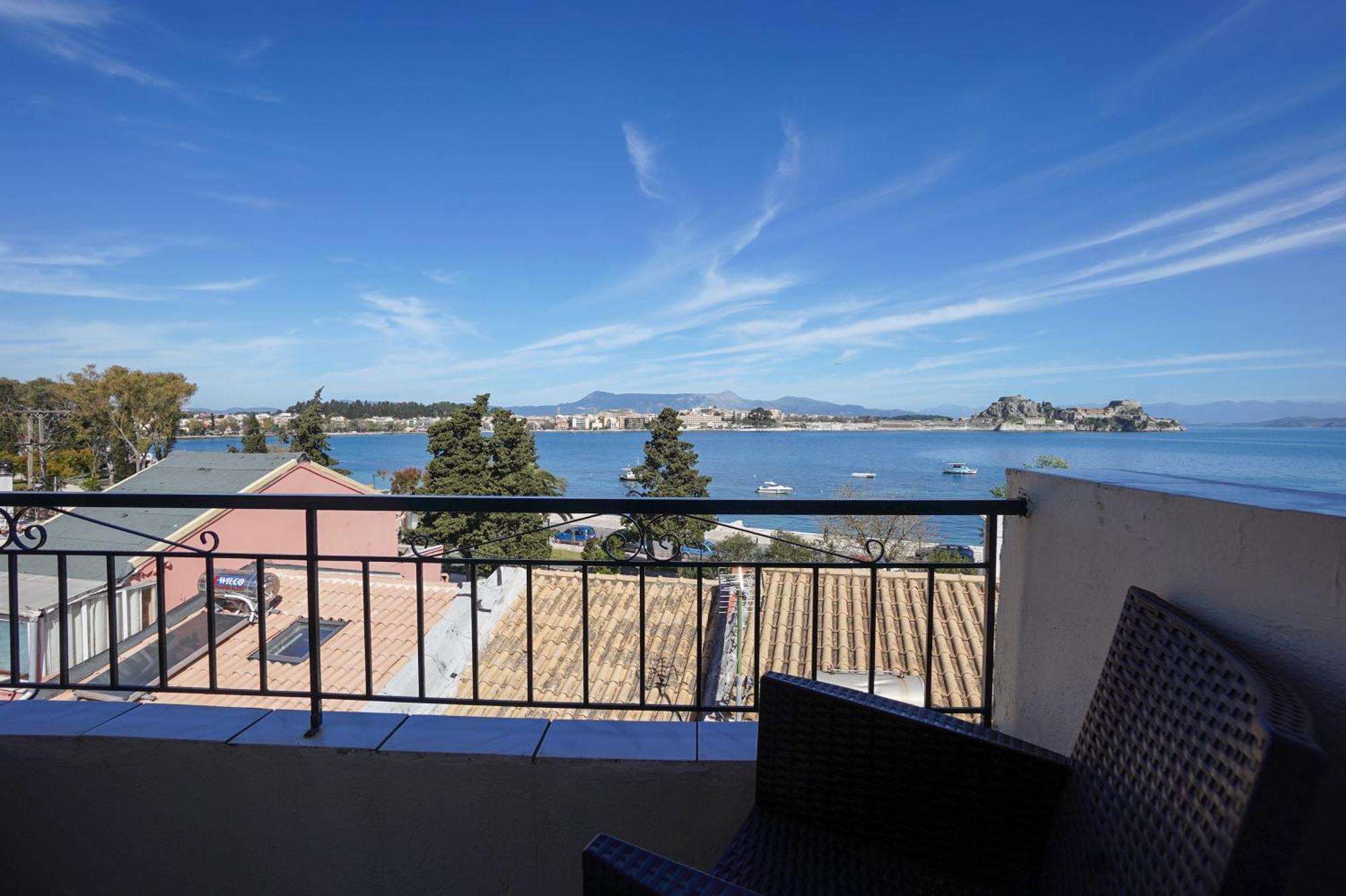 Anemomilos Sea View Penthouse Corfu  Екстериор снимка