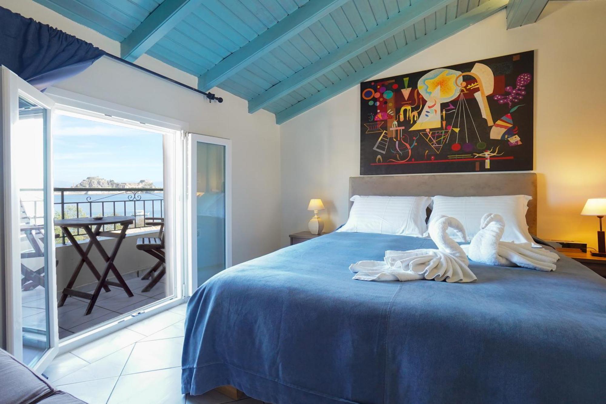 Anemomilos Sea View Penthouse Corfu  Екстериор снимка